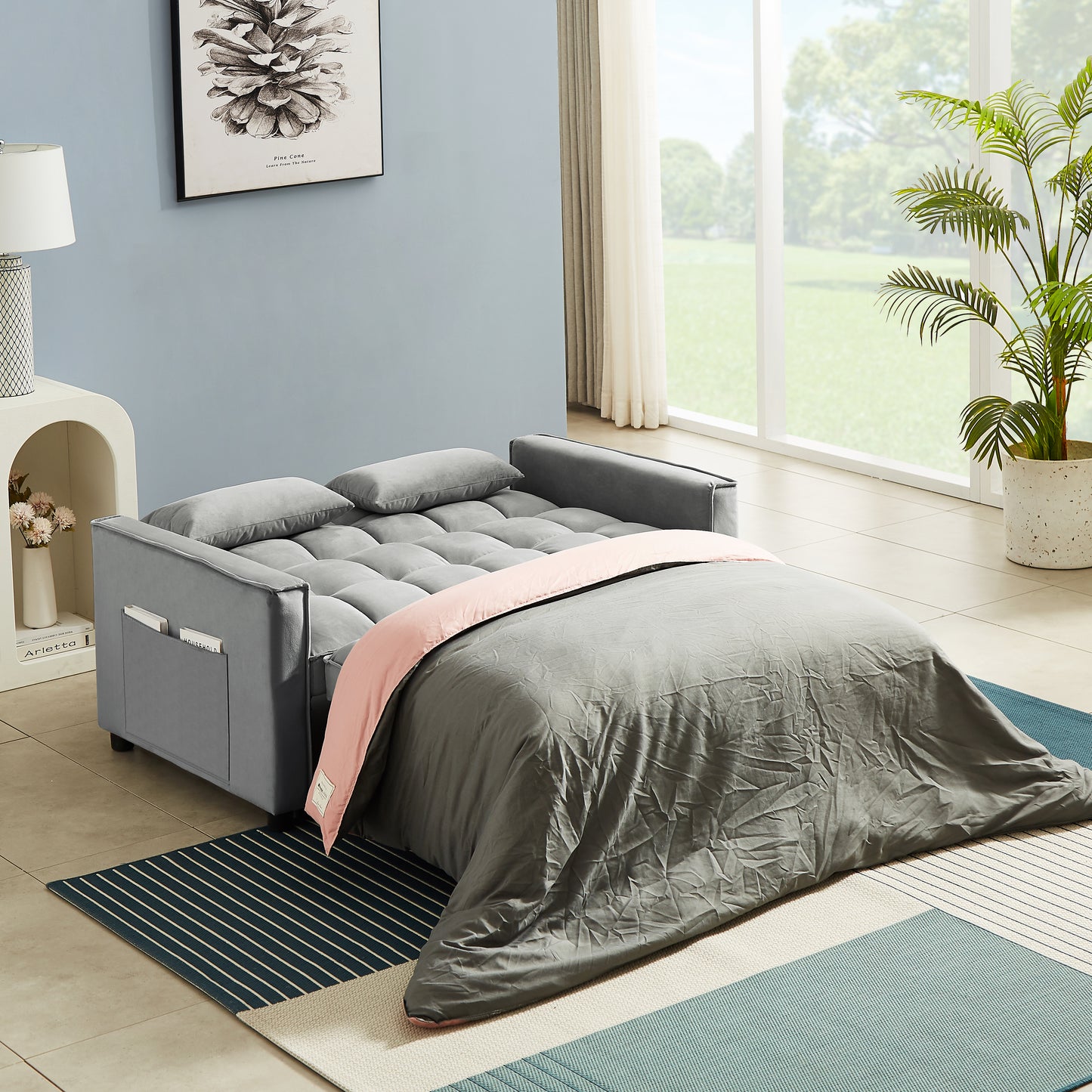 2179 VEŁVET velvet sofa bed