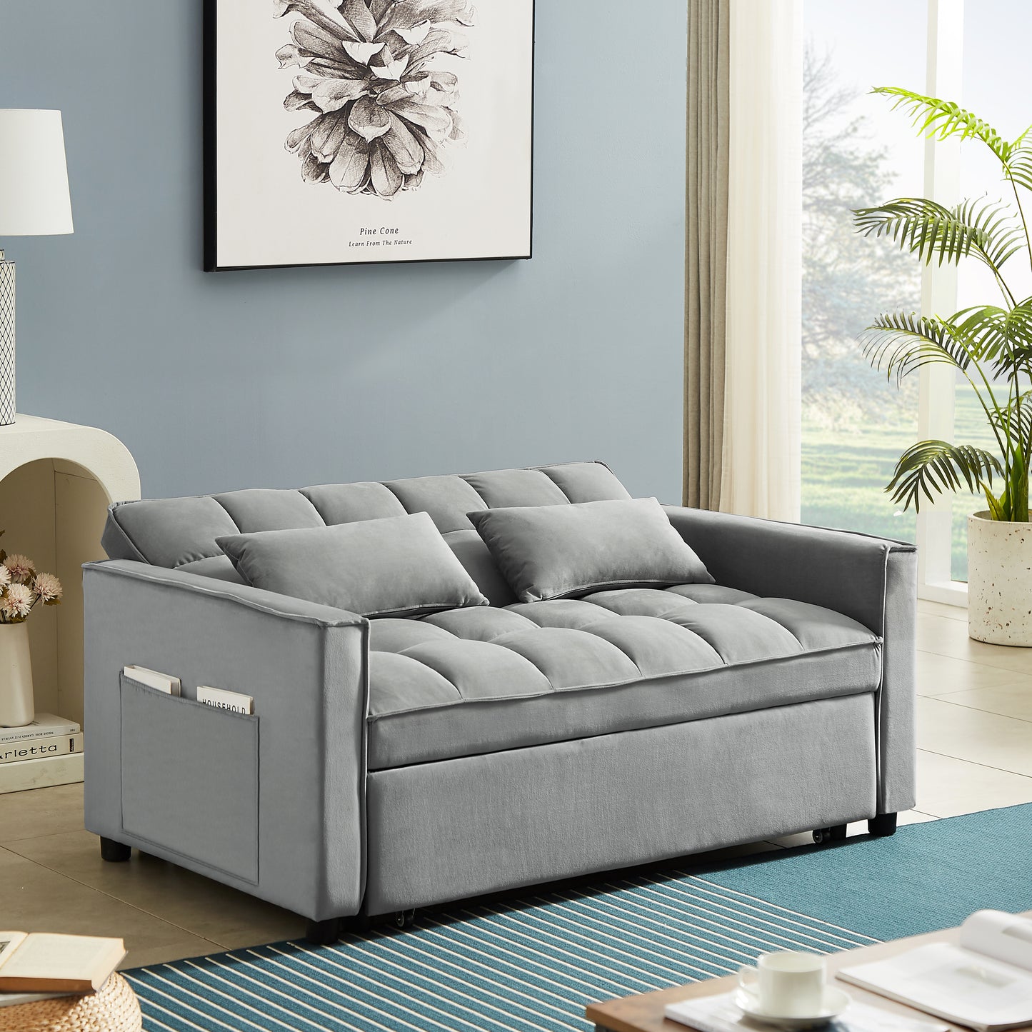 2179 VEŁVET velvet sofa bed