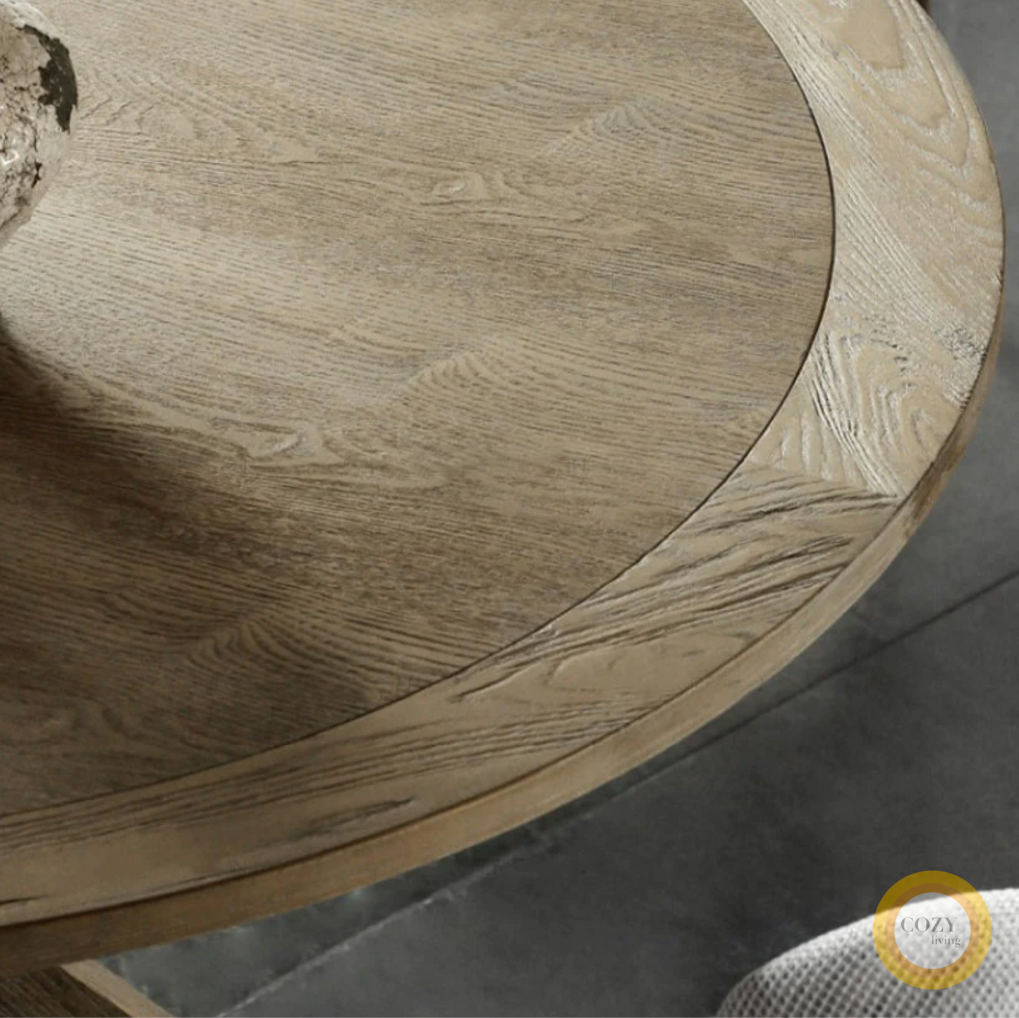 8 Chaffin solid wood round table