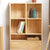 solid wood bookcase 
