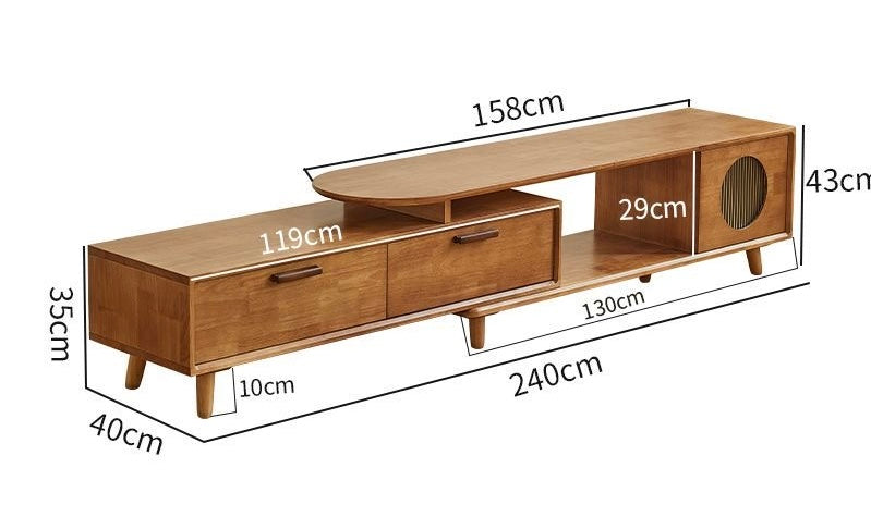 𝐙𝟎𝟓𝟏 Simple retractable log TV cabinet 𝐭𝐯 𝐜𝐚𝐛𝐢𝐧𝐞𝐭 