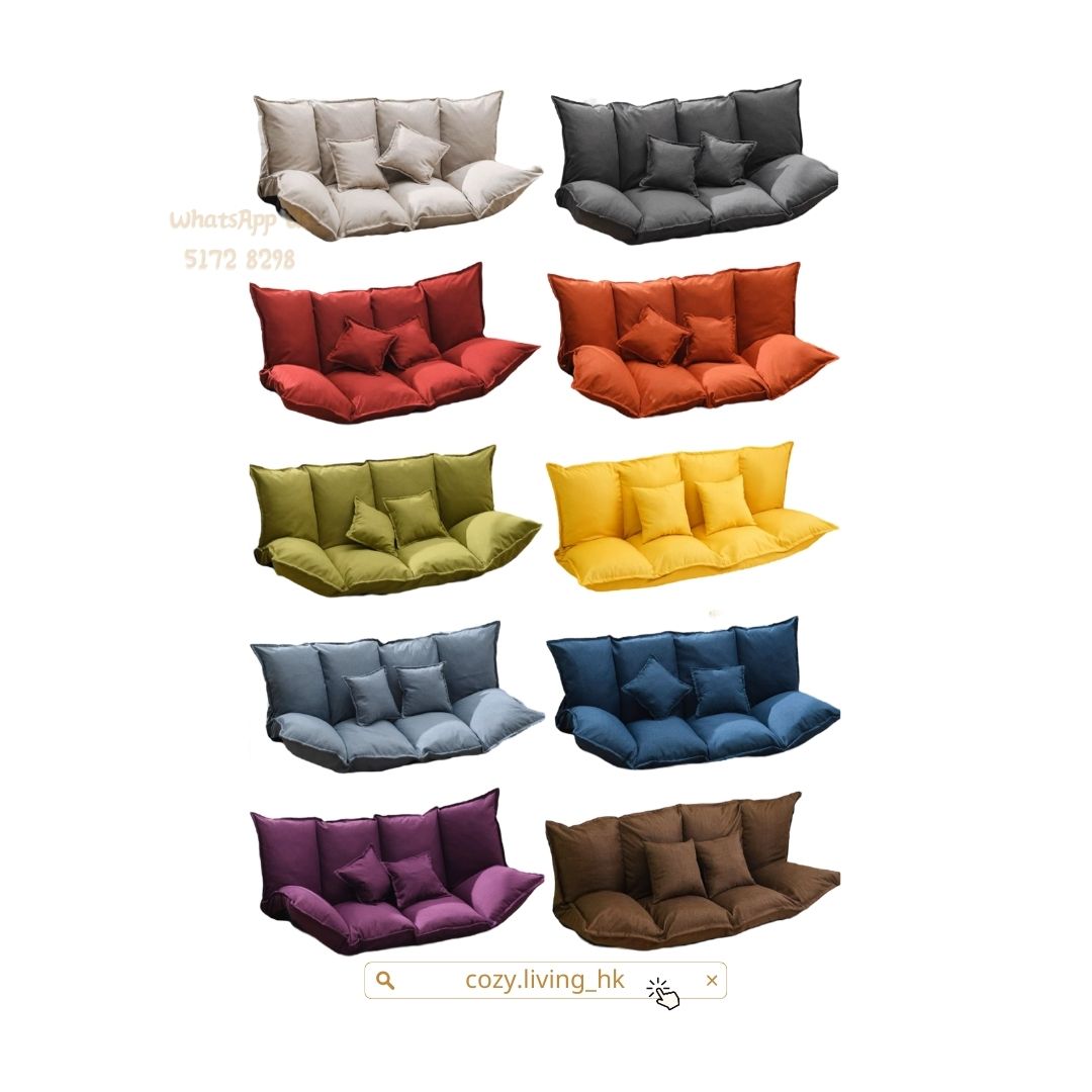 𝐂𝐎𝐙𝐘 𝐋𝐈𝐕𝐈𝐍𝐆 Linen Lazy Sofa