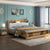 998 Nordic solid wood bed 