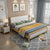 599 Nordic solid wood bed 