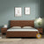 616 Nordic solid wood bed 