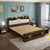 998 Nordic solid wood bed 