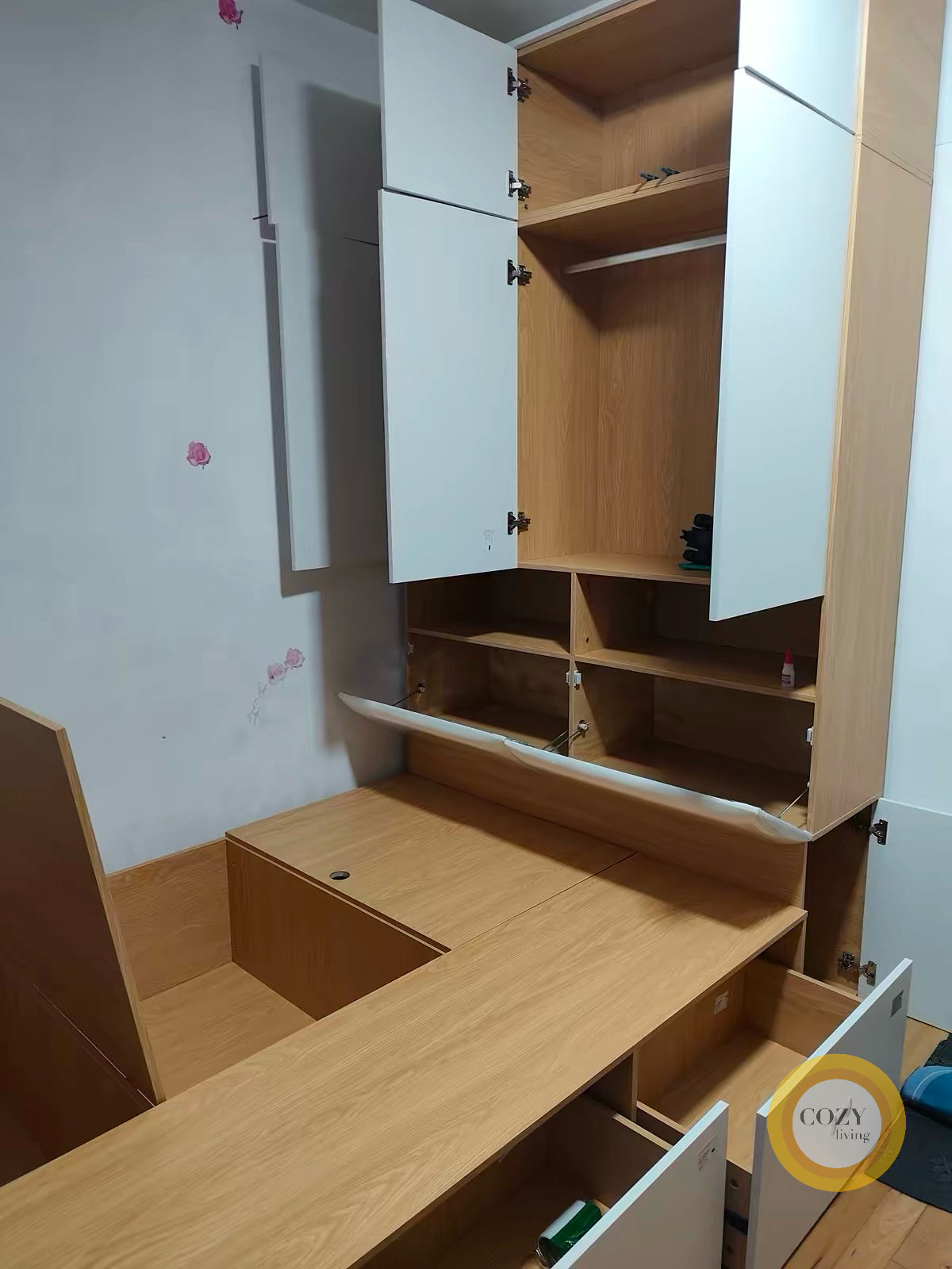 𝐅Ö𝐑𝐓𝐄 實木書枱組合床