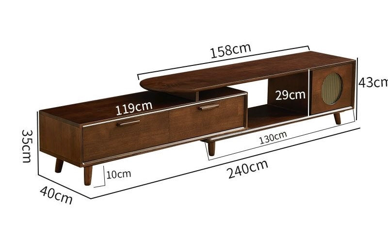 𝐙𝟎𝟓𝟏 Simple retractable log TV cabinet 𝐭𝐯 𝐜𝐚𝐛𝐢𝐧𝐞𝐭 