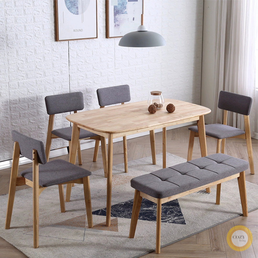 solid wood dining table 