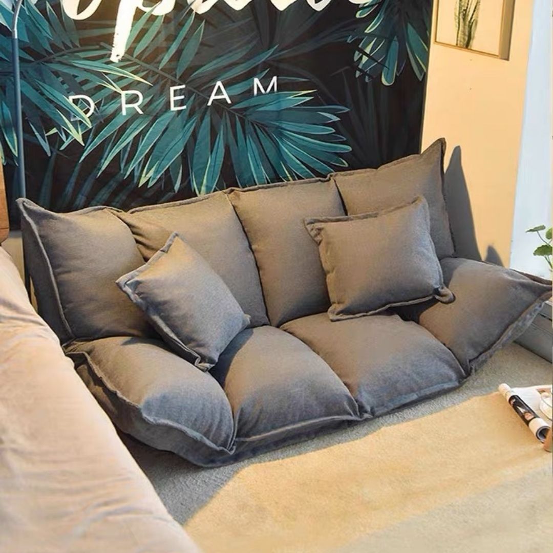𝐂𝐎𝐙𝐘 𝐋𝐈𝐕𝐈𝐍𝐆 Linen Lazy Sofa