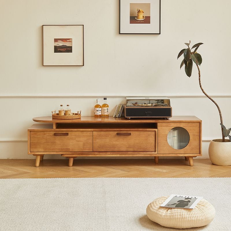 𝐙𝟎𝟓𝟏 Simple retractable log TV cabinet 𝐭𝐯 𝐜𝐚𝐛𝐢𝐧𝐞𝐭 