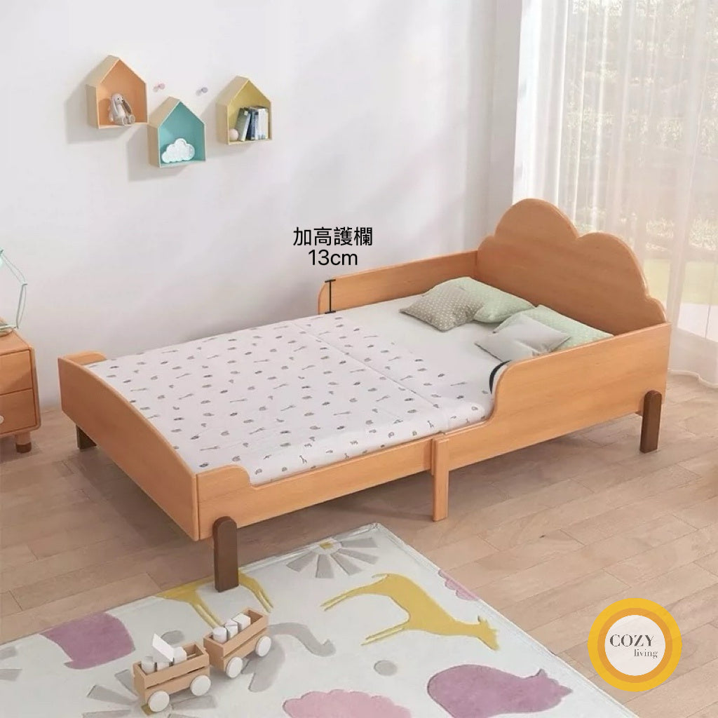 𝐇𝐘𝐆𝐆𝐄 可伸縮兒童床【實木】