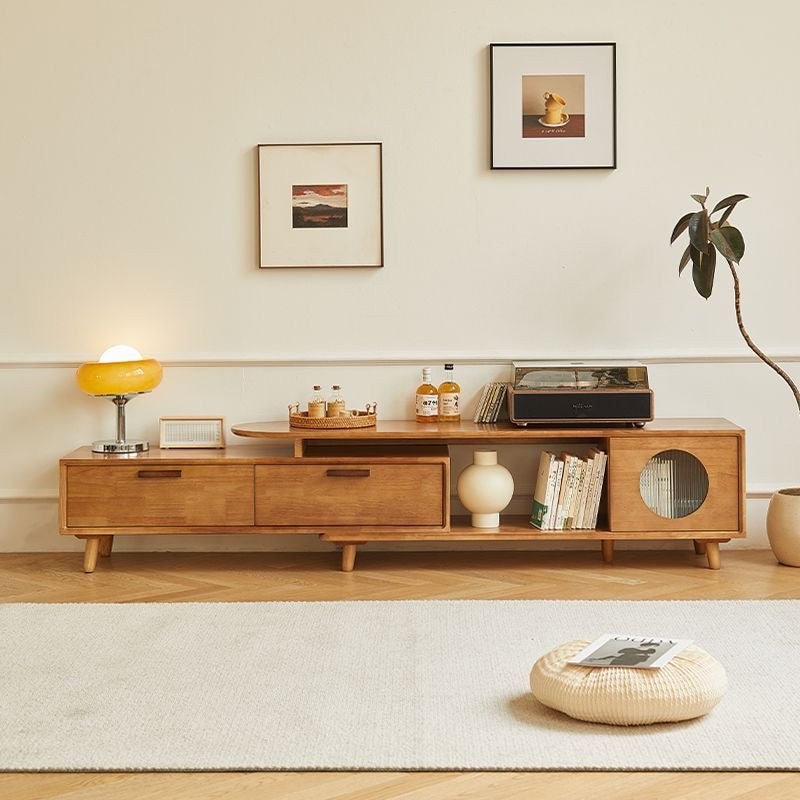 𝐙𝟎𝟓𝟏 Simple retractable log TV cabinet 𝐭𝐯 𝐜𝐚𝐛𝐢𝐧𝐞𝐭 