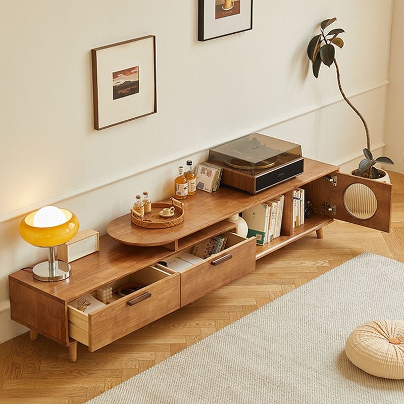 𝐙𝟎𝟓𝟏 Simple retractable log TV cabinet 𝐭𝐯 𝐜𝐚𝐛𝐢𝐧𝐞𝐭 