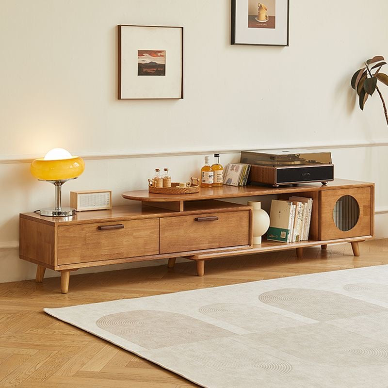 𝐙𝟎𝟓𝟏 Simple retractable log TV cabinet 𝐭𝐯 𝐜𝐚𝐛𝐢𝐧𝐞𝐭 