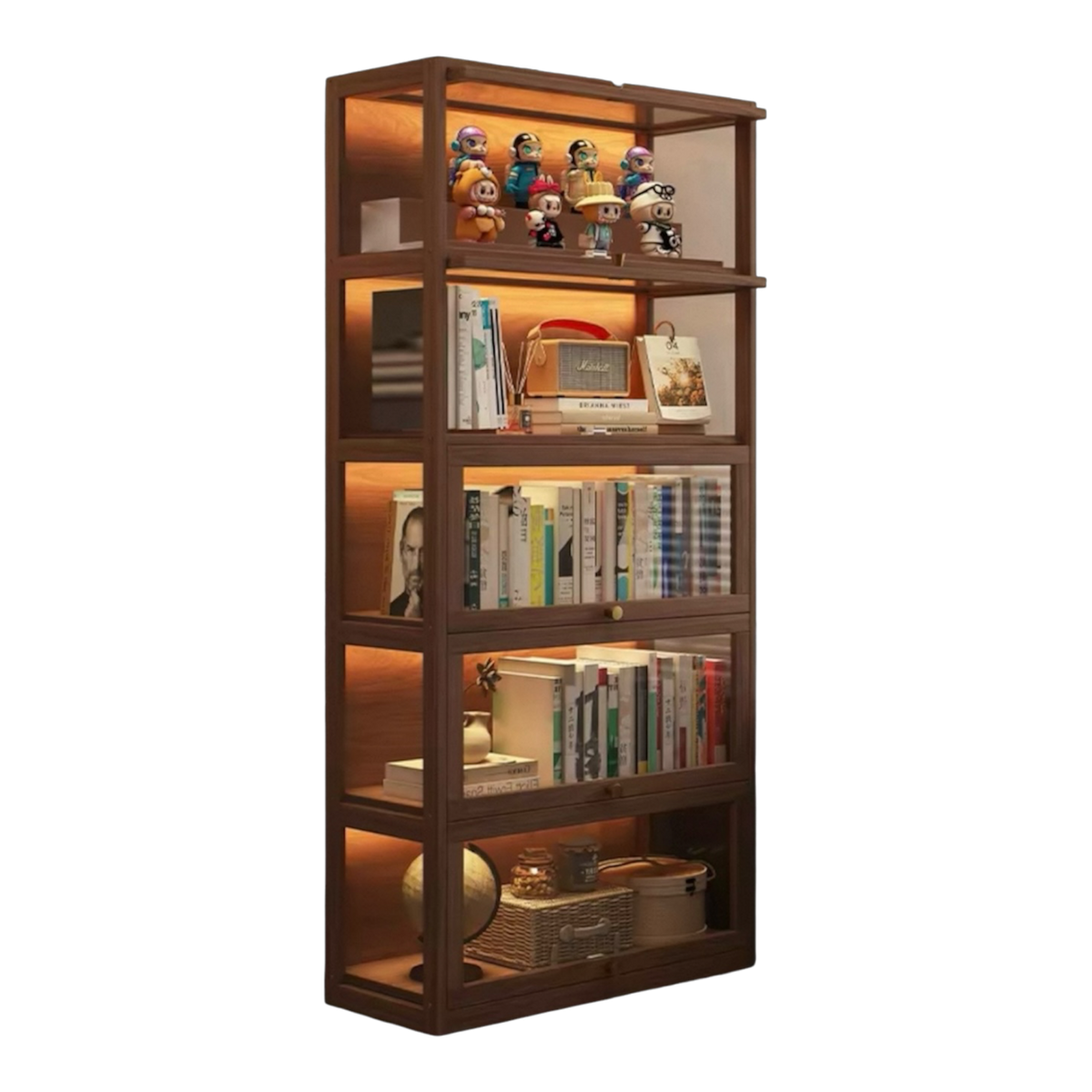 𝐓Ö𝐆𝐎 實木展示櫃書櫃