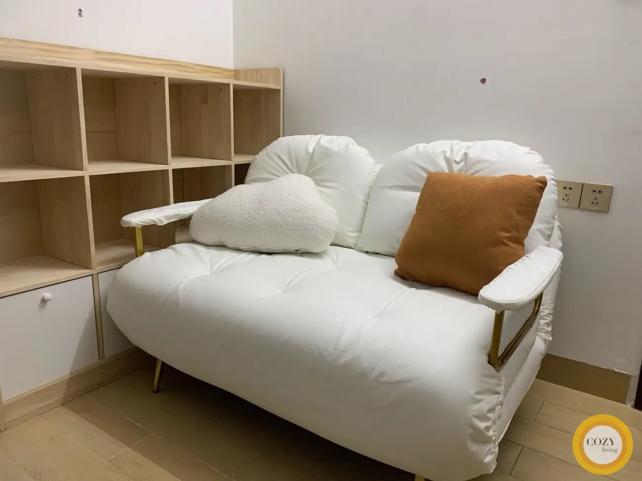 𝐂𝐎𝐙𝐘 𝐋𝐈𝐕𝐈𝐍𝐆 Japanese style lazy sofa bed