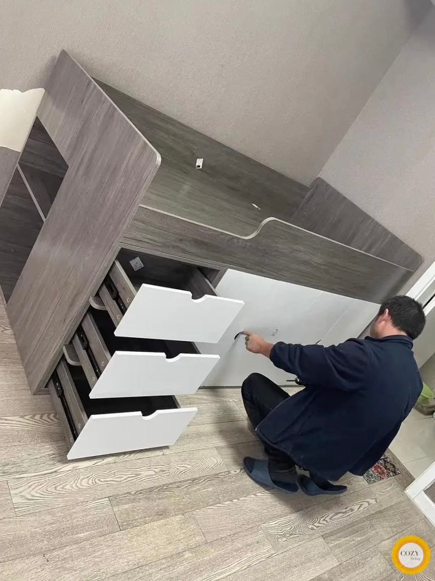 Tatami floor modular bed 