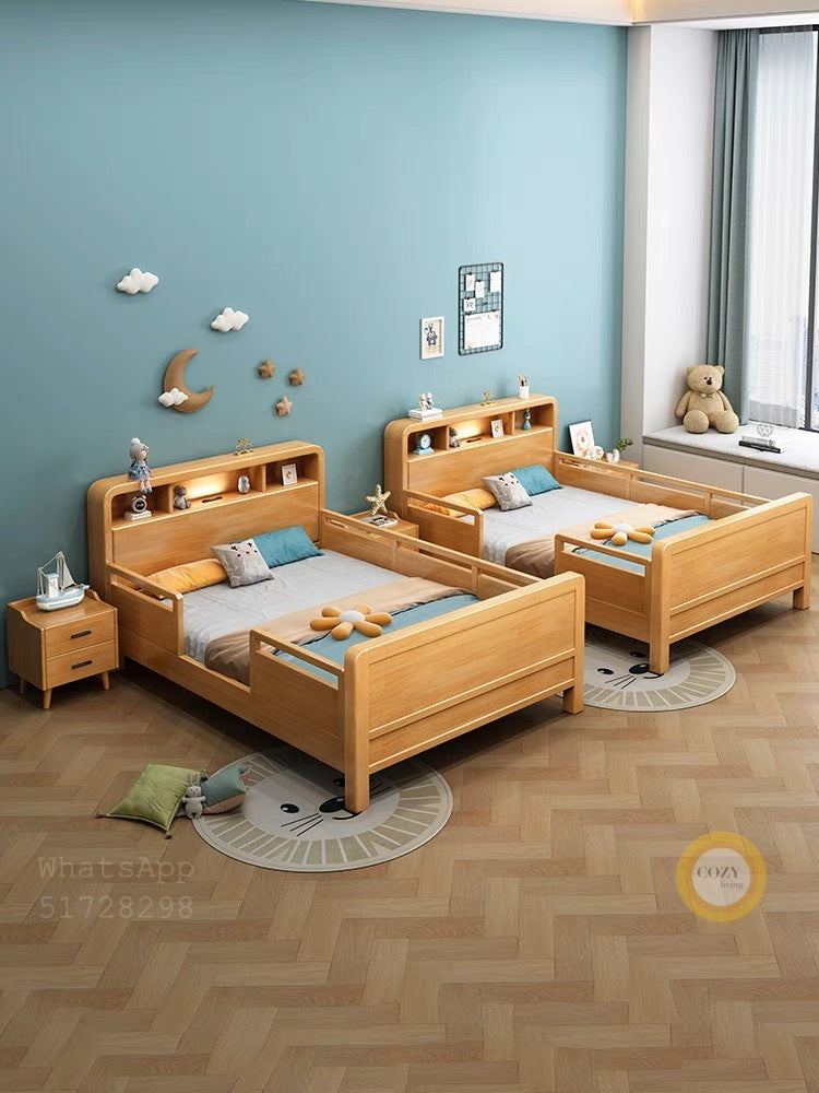 2117 Children's Solid Wood Bed 