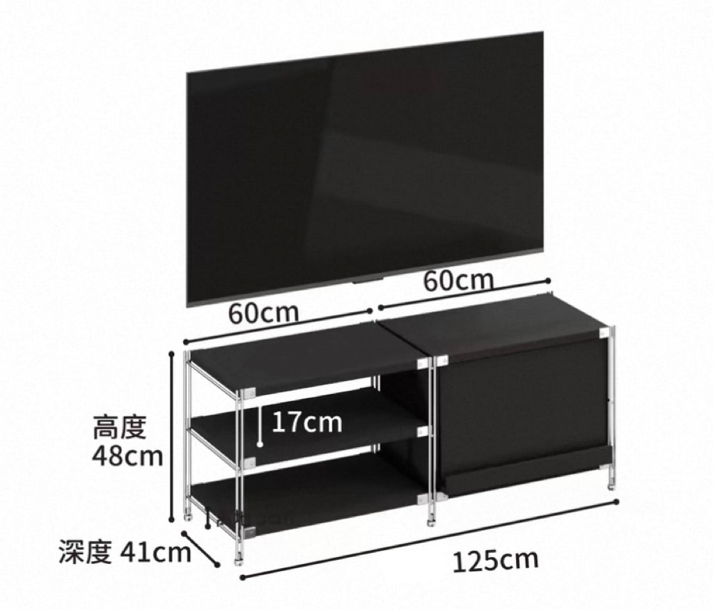 𝐑𝐮𝐬𝐭𝐢𝐜𝐄𝐫𝐚 組合電視櫃【實木】