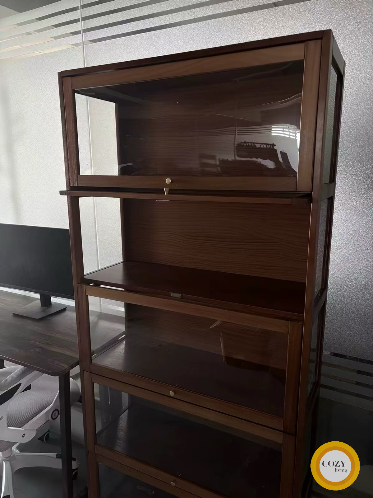 𝐓Ö𝐆𝐎 實木展示櫃書櫃