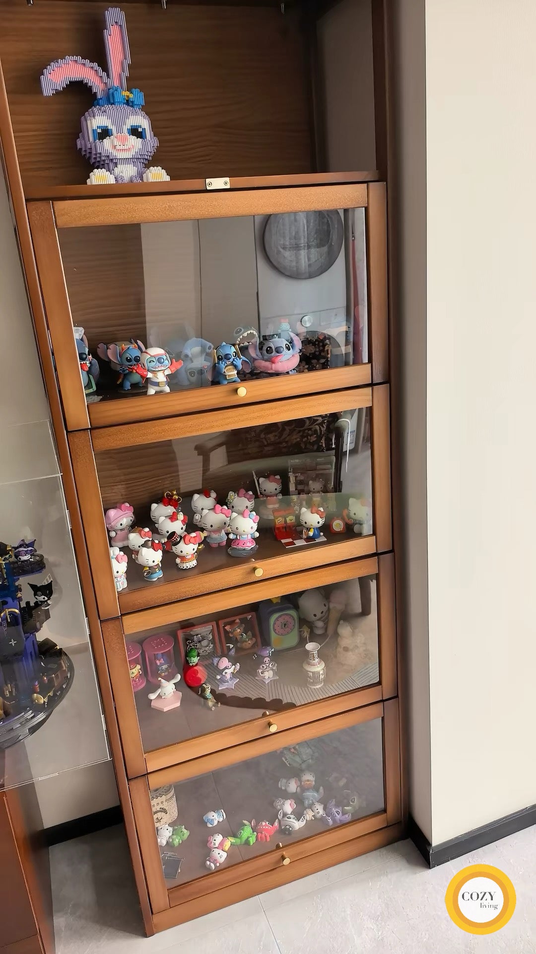 𝐓Ö𝐆𝐎 實木展示櫃書櫃