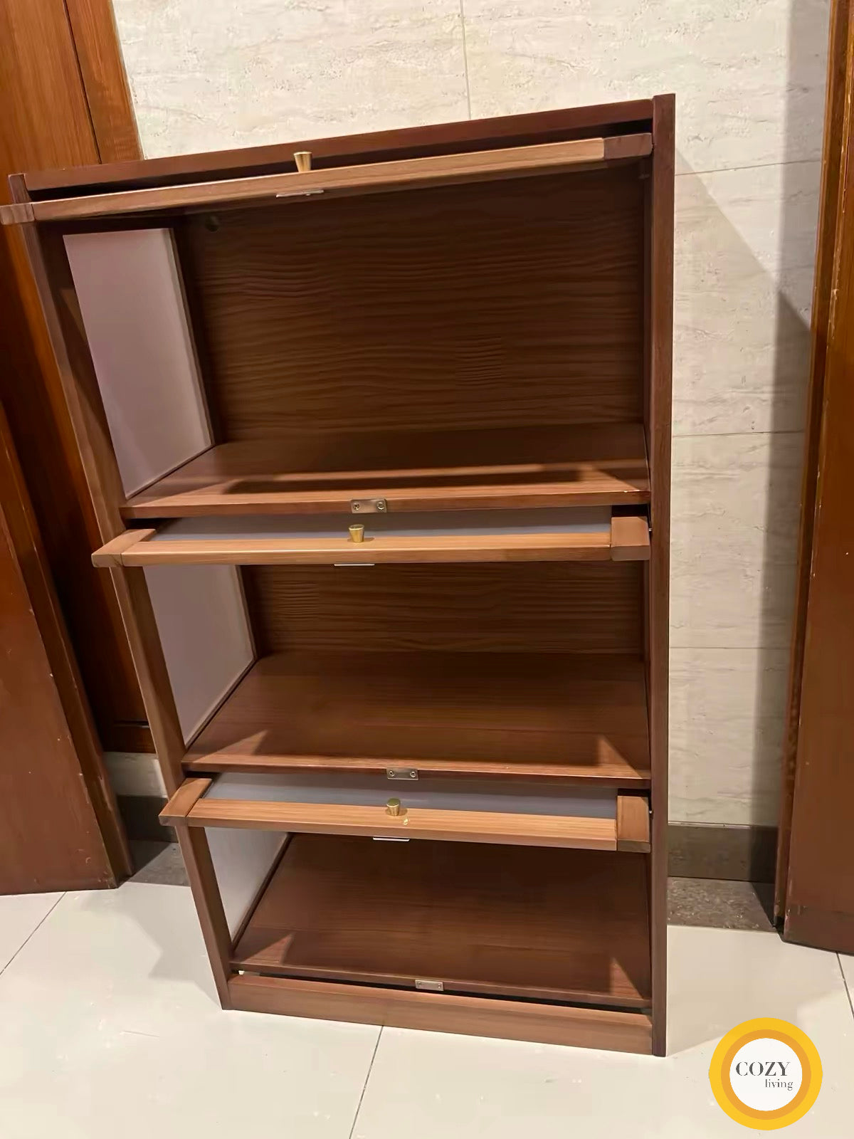 𝐓Ö𝐆𝐎 實木展示櫃書櫃