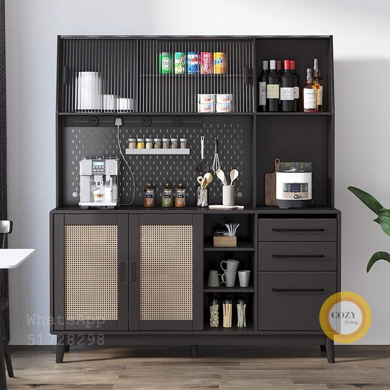 2814T rattan sideboard 