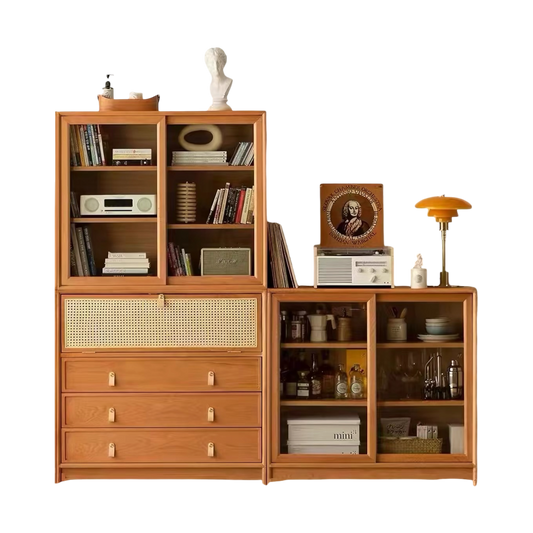 桜工芸－實木書櫃展示櫃