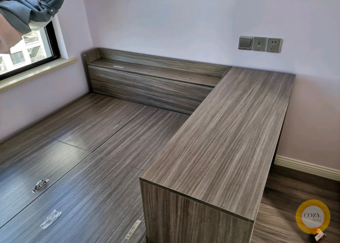 Tatami floor modular bed 