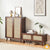 YF-5303T rattan shoe cabinet 