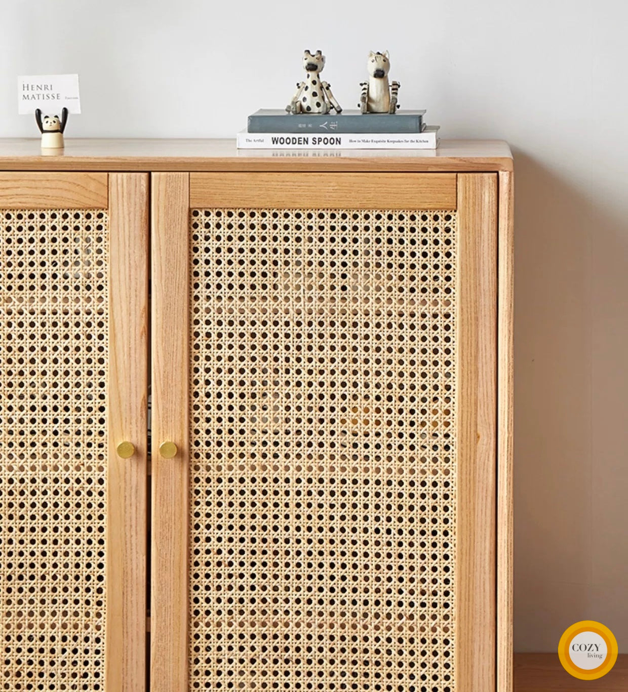 YF-5303T rattan shoe cabinet 