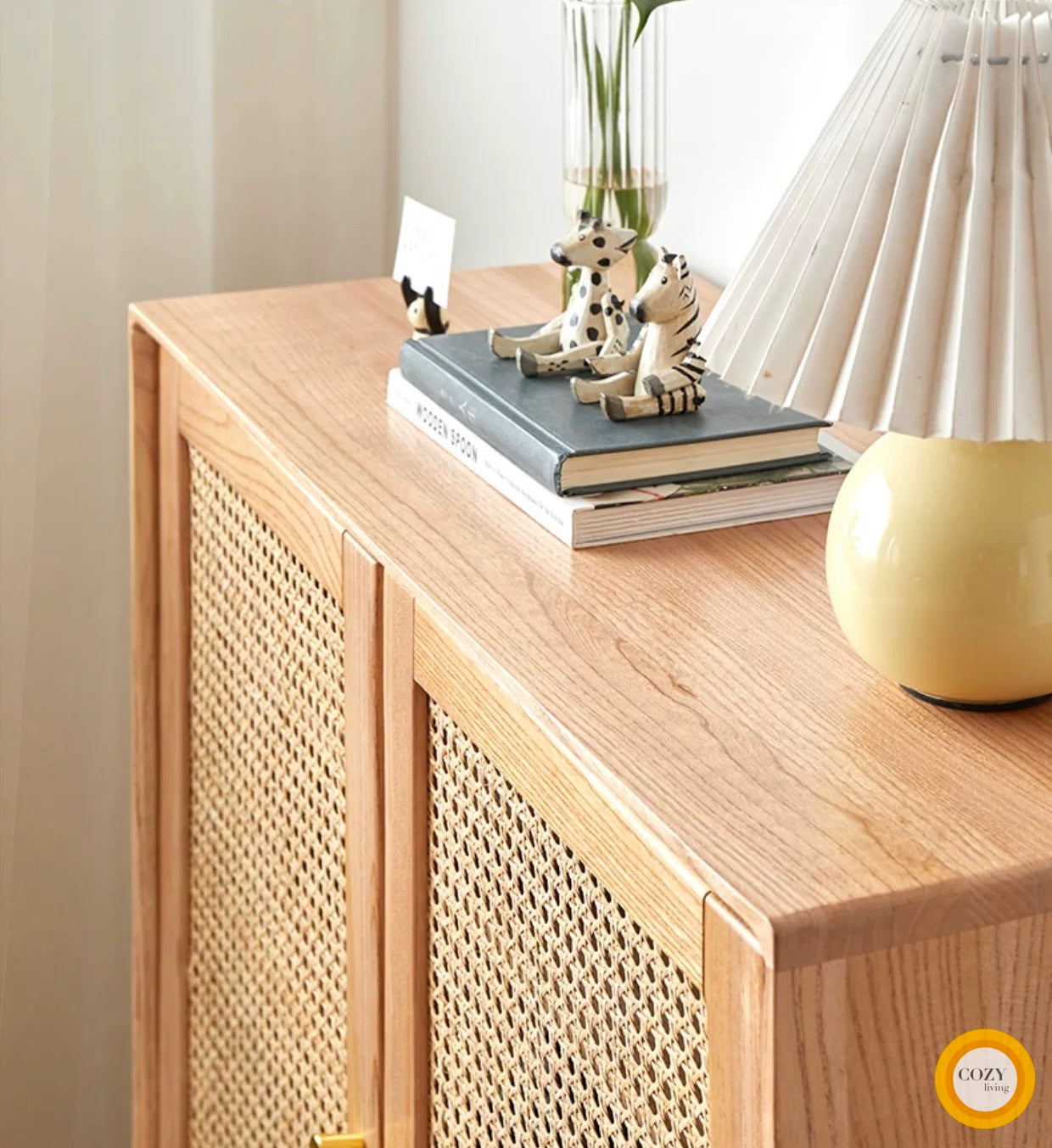 YF-5303T rattan shoe cabinet 