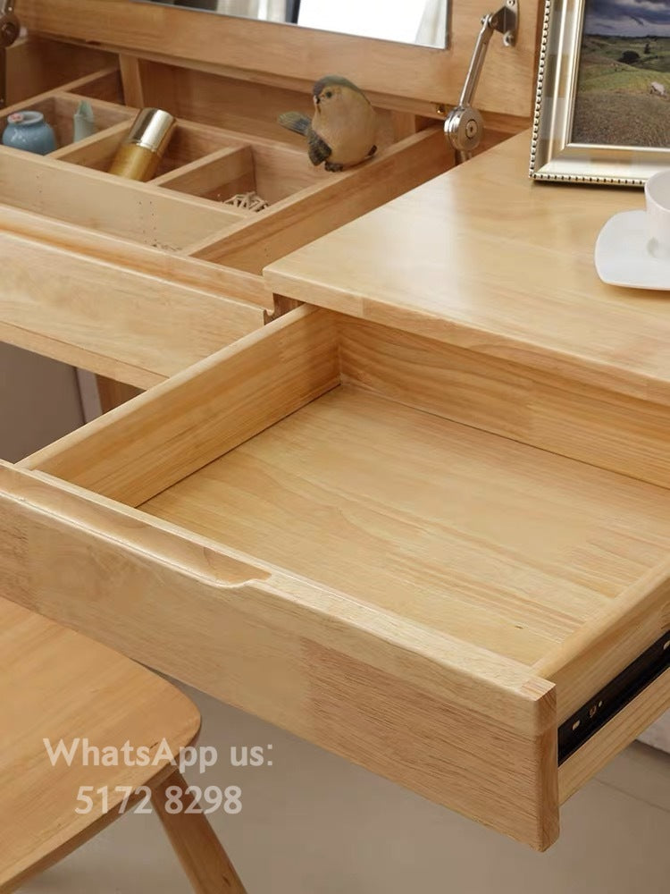 Solid wood dressing table D097 