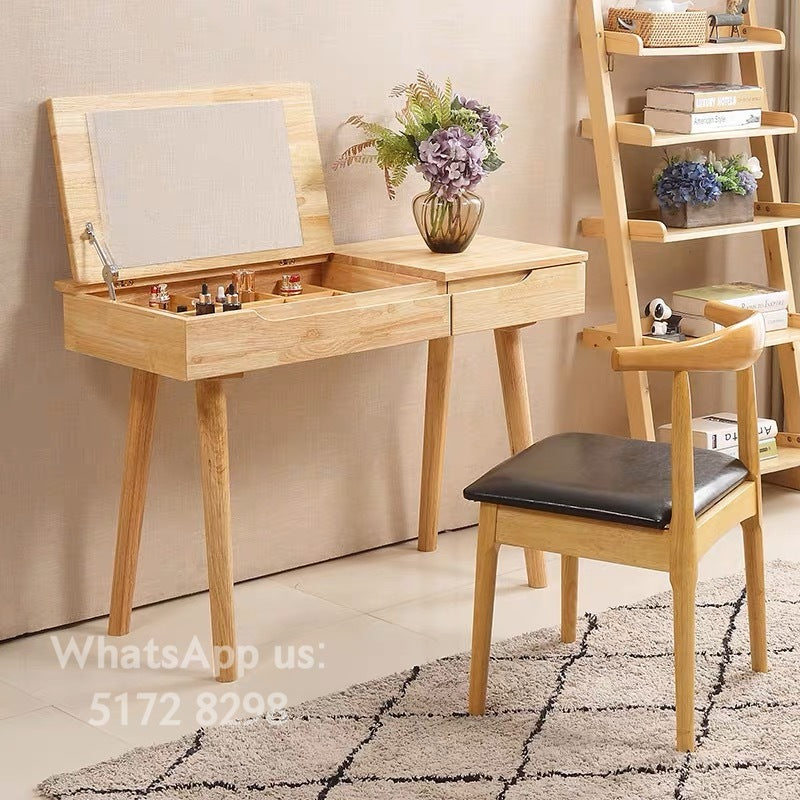 Solid wood dressing table D097 