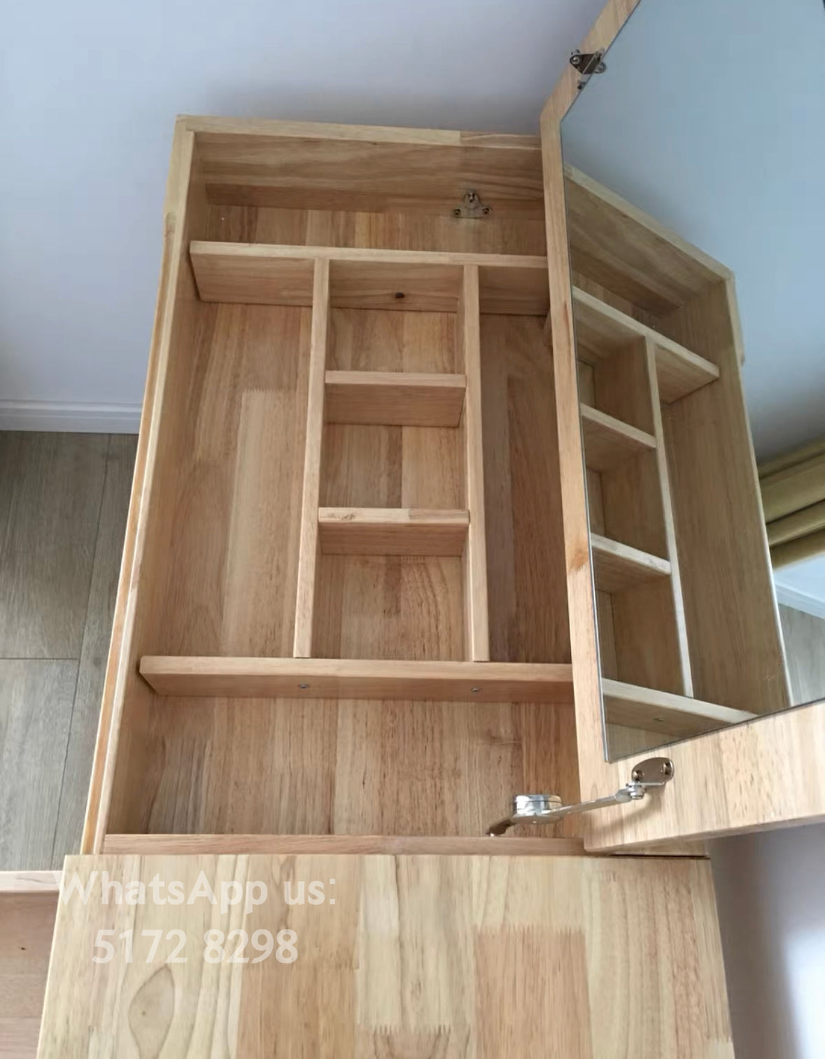 Solid wood dressing table D097 