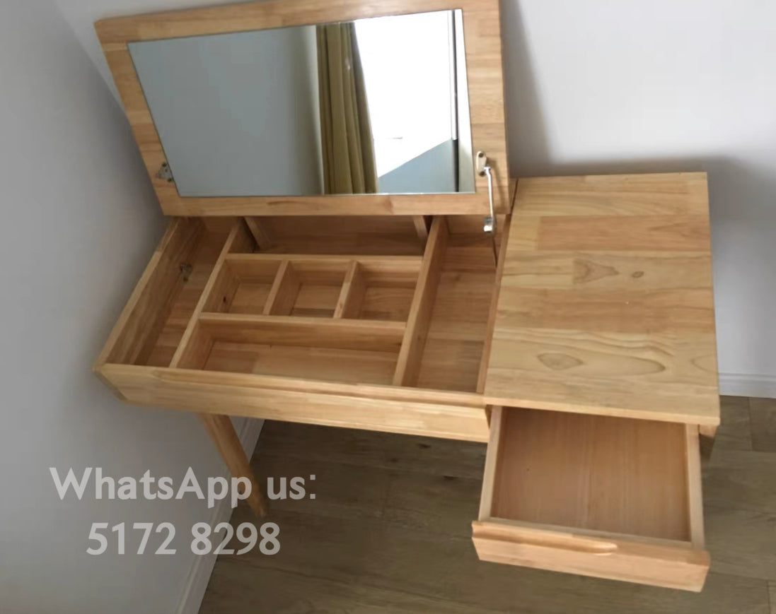 Solid wood dressing table D097 