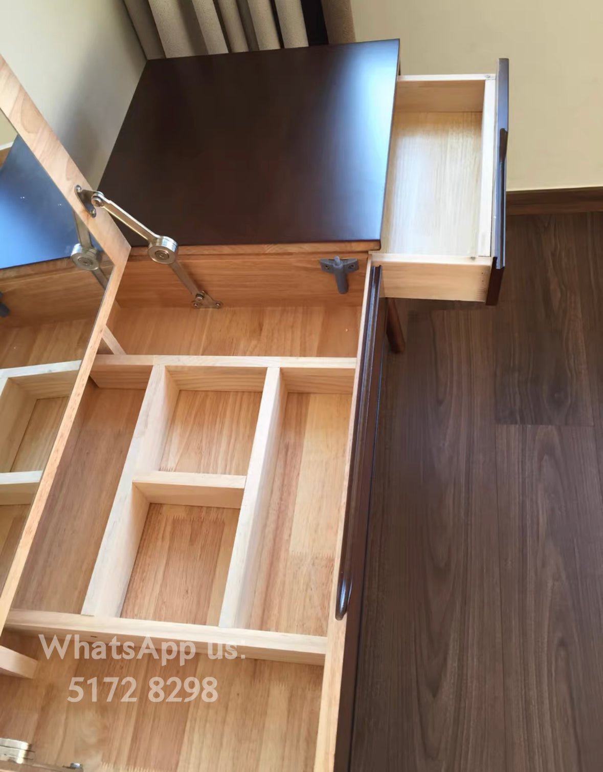 Solid wood dressing table D097 