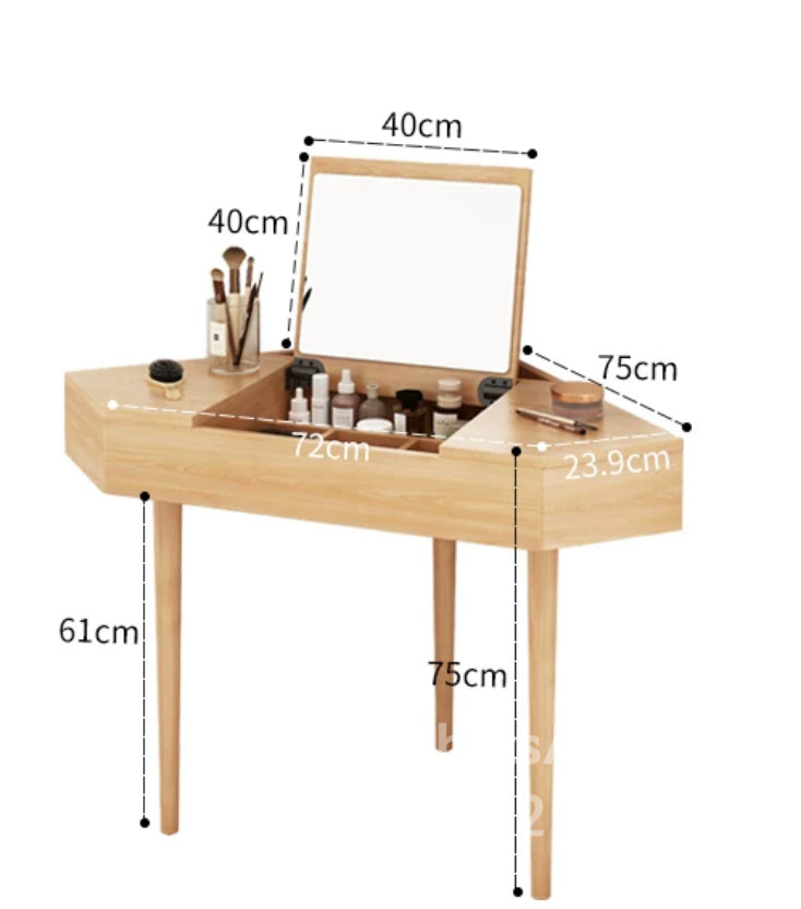 Solid wood dressing table D050 