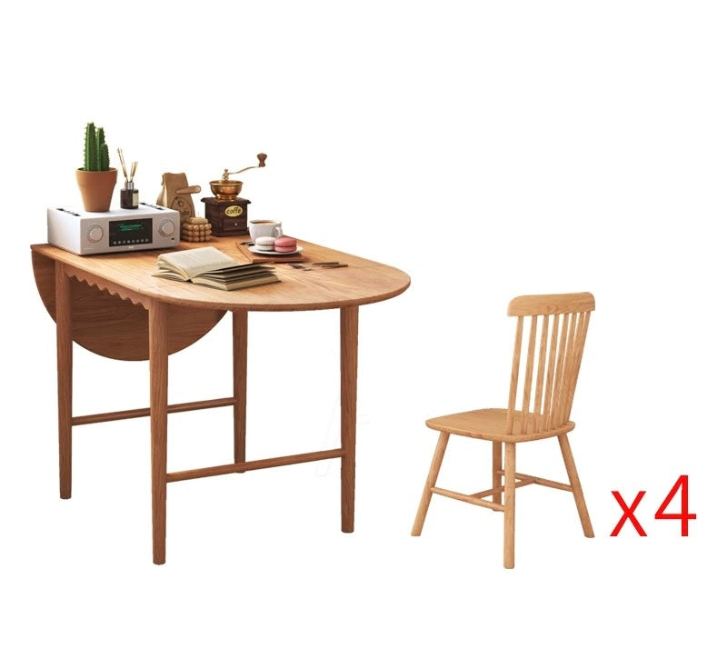 solid wood dining table 