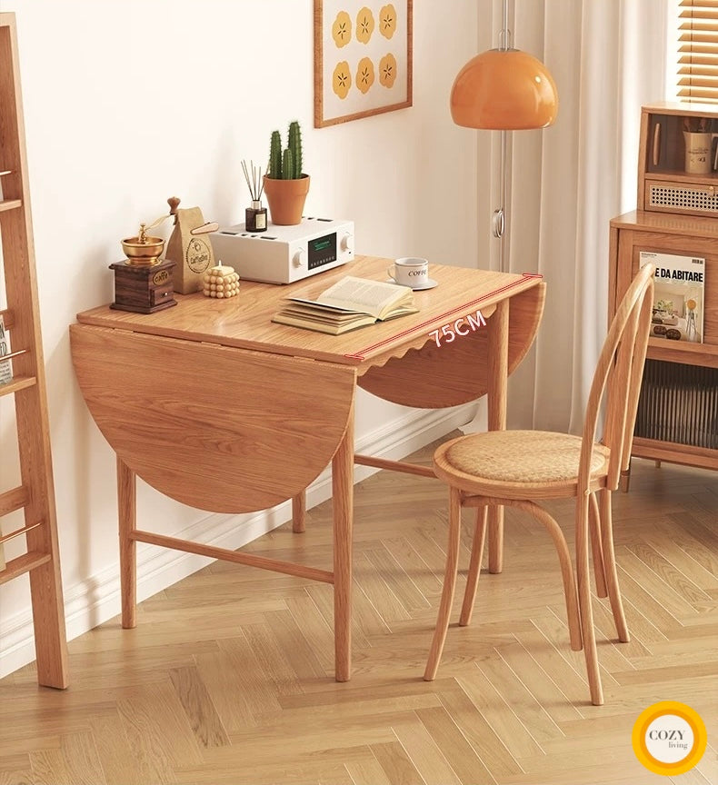 solid wood dining table 