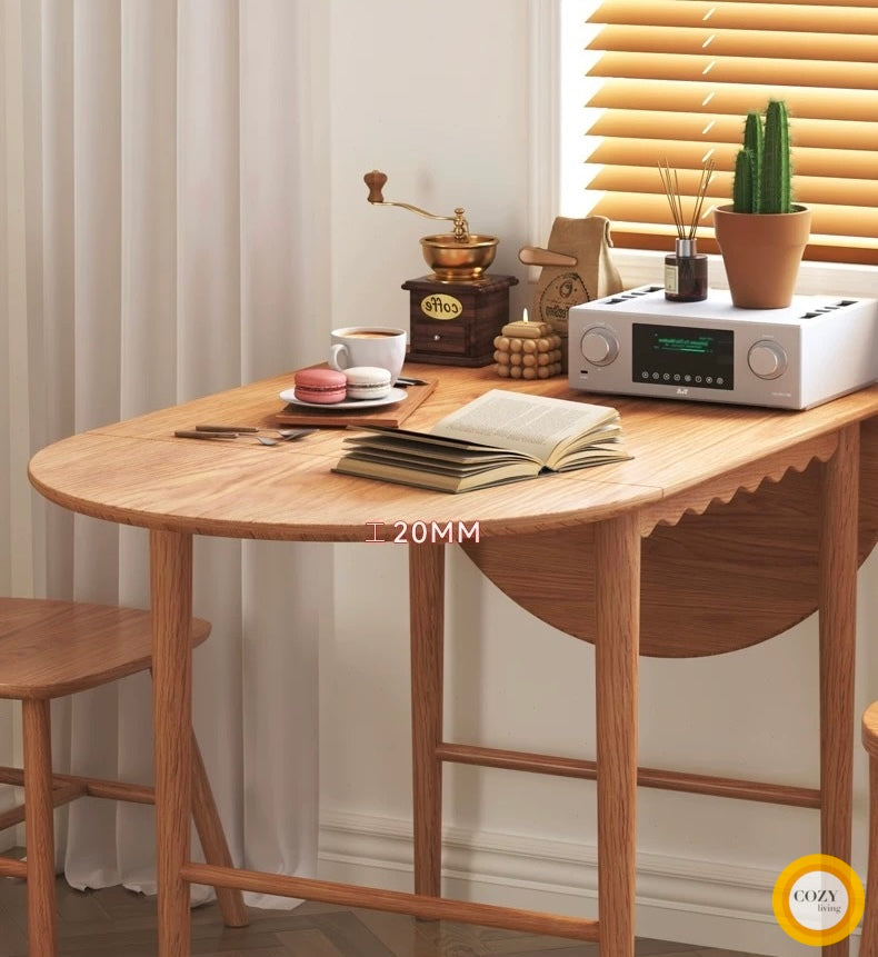 solid wood dining table 