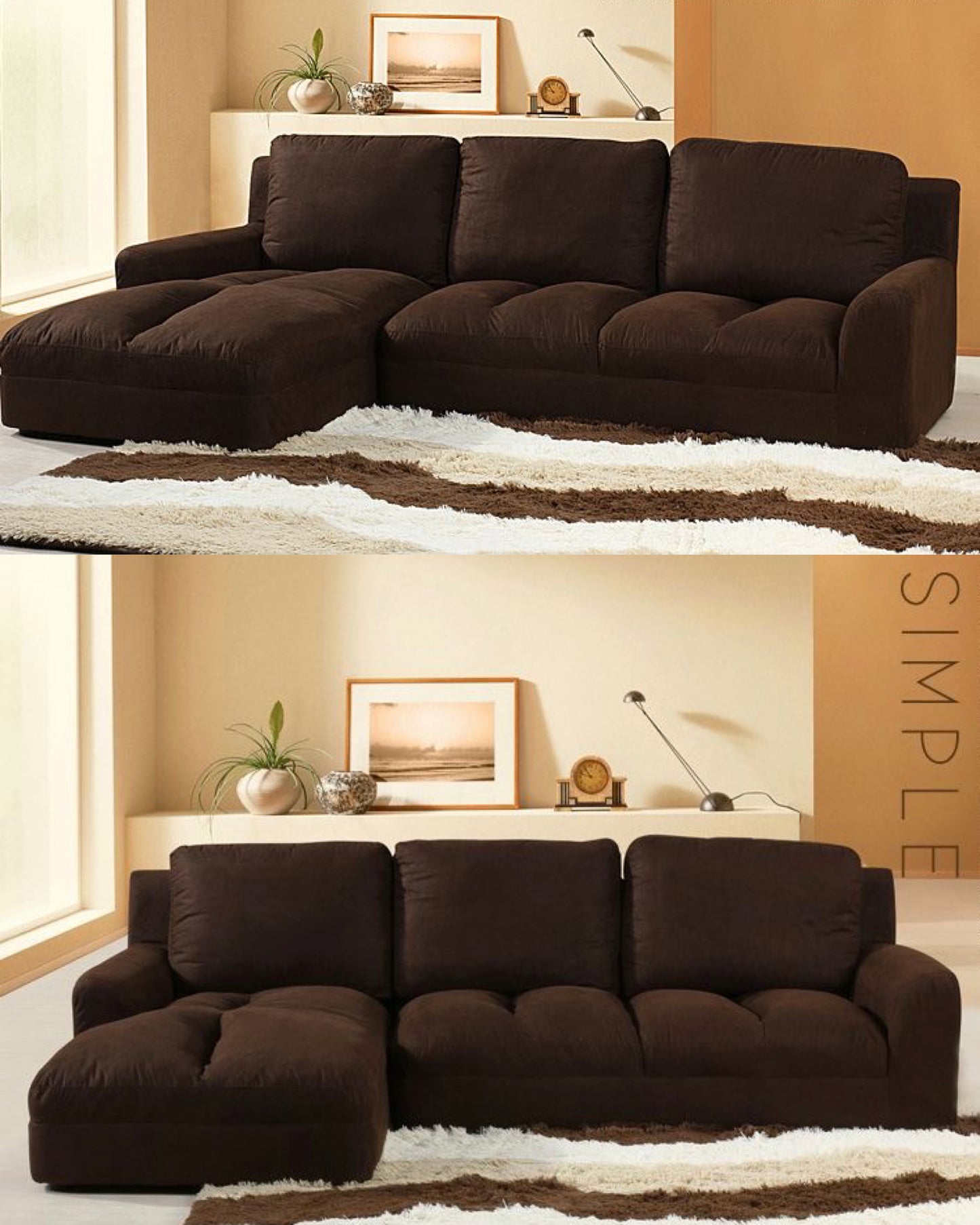 321 TÖGO Super Soft Japanese Tatami Sofa with Princess Seat