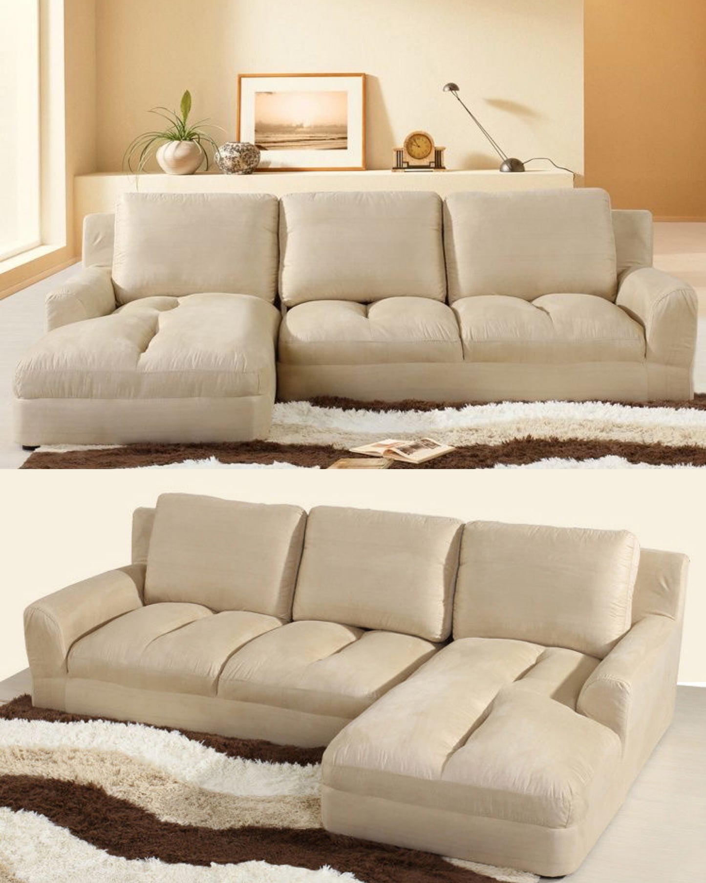 321 TÖGO Super Soft Japanese Tatami Sofa with Princess Seat