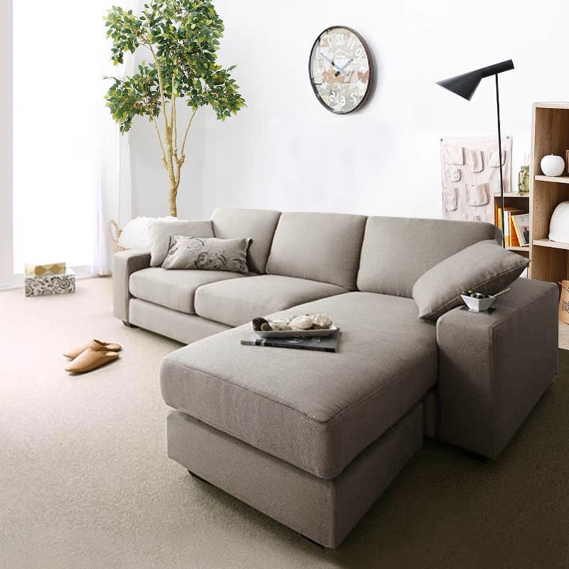 302 TÖGO Japanese style fabric sofa corner combination 
