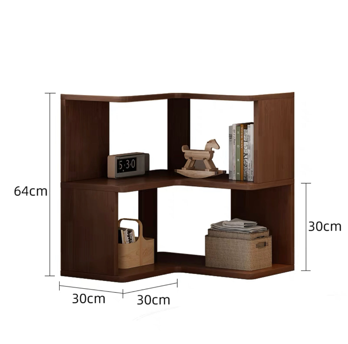 Simple corner cabinet 