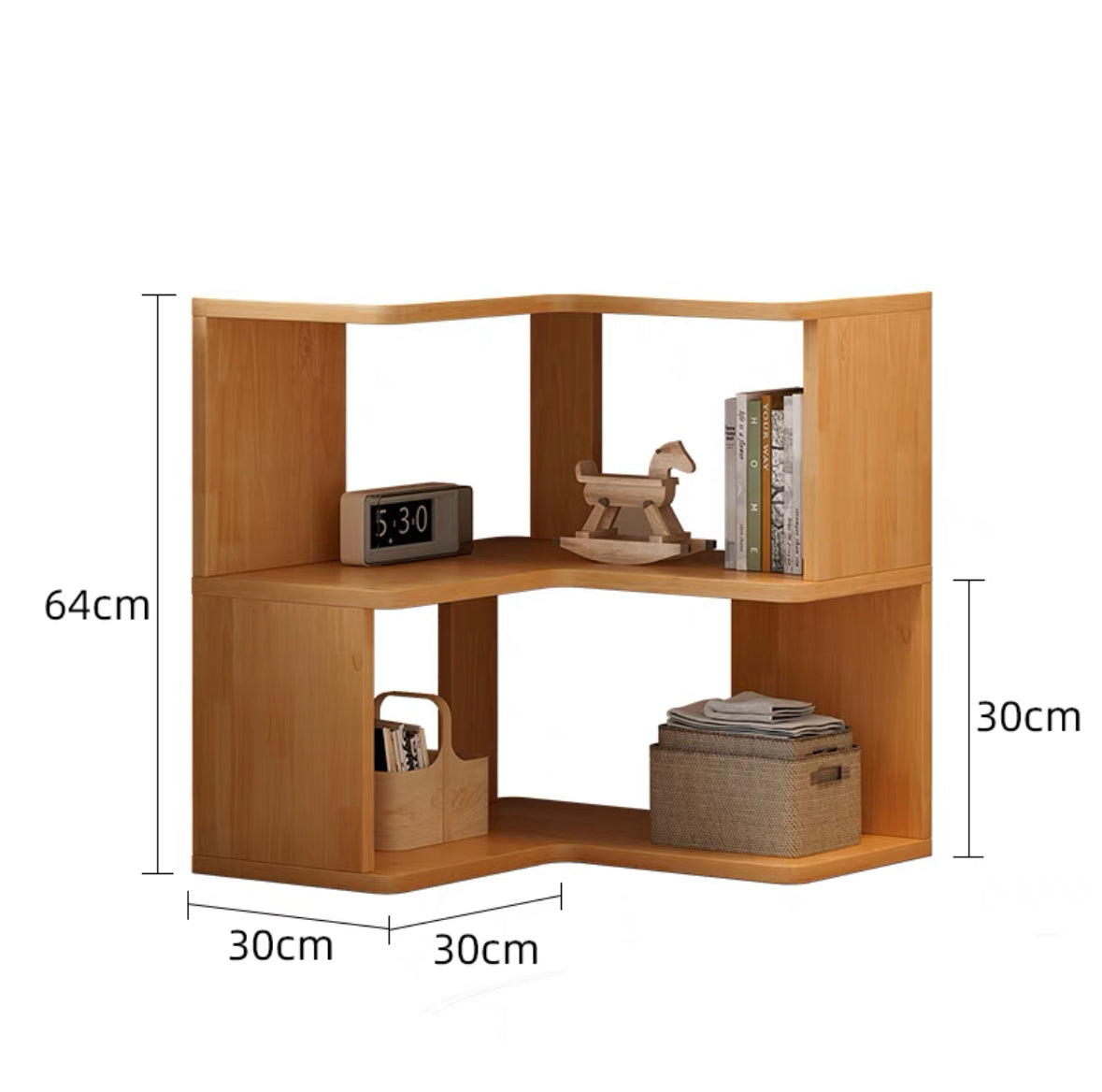 Simple corner cabinet 