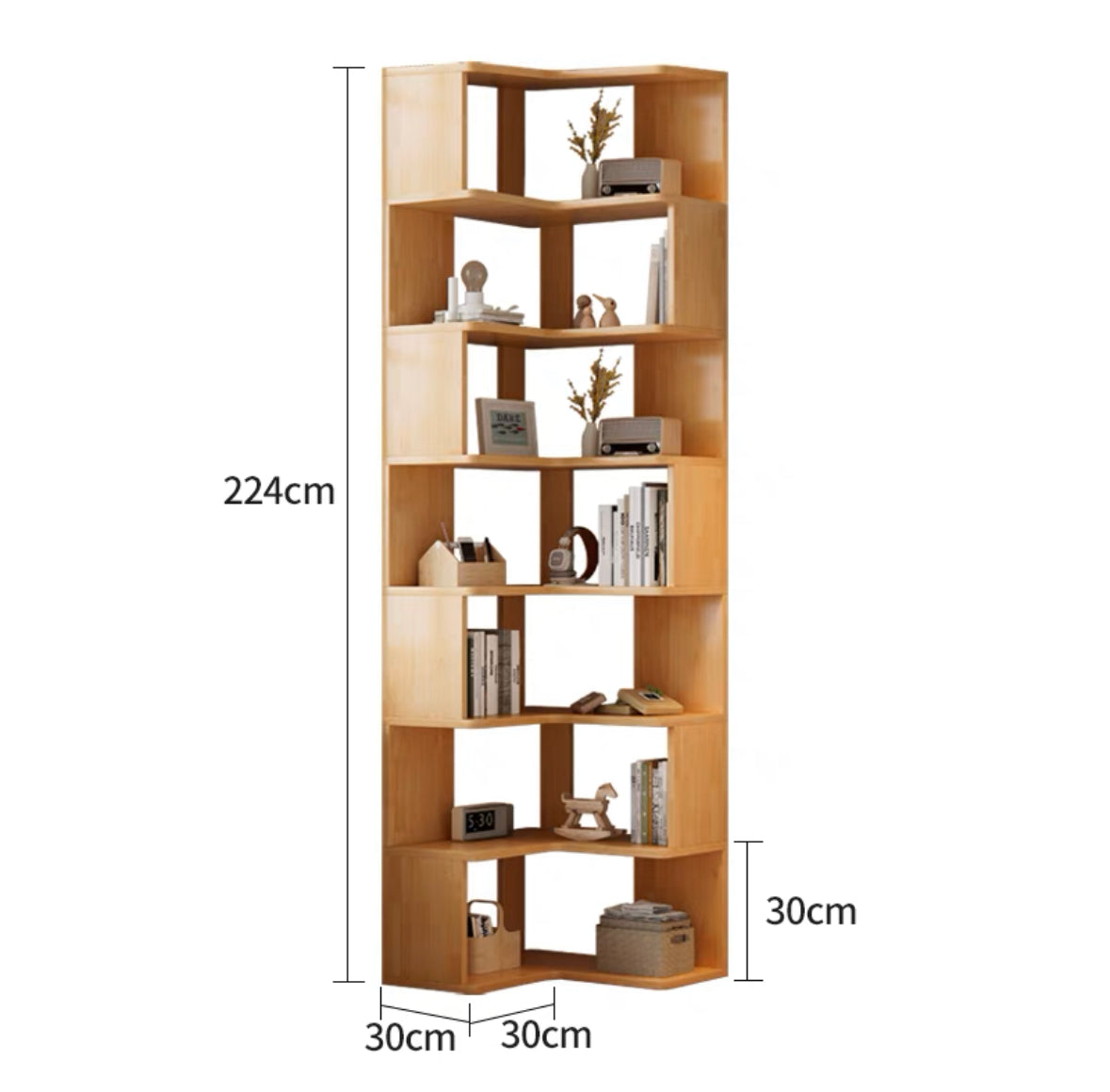 Simple corner cabinet 
