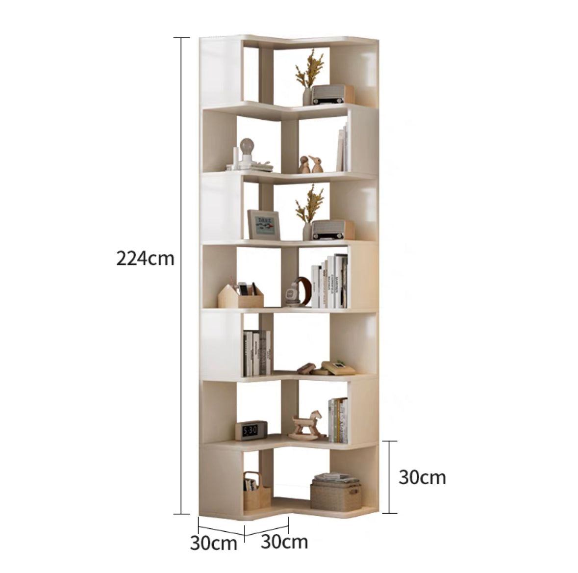 Simple corner cabinet 