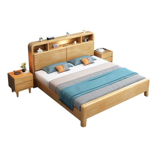 B116 solid wood bed 